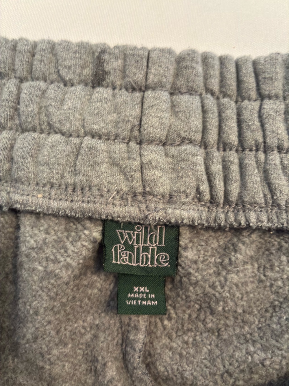 Wild Fable Women's Fleece Pull-On Shorts Gray/ Black Set of 2 Size XL - Picture 4 of 9